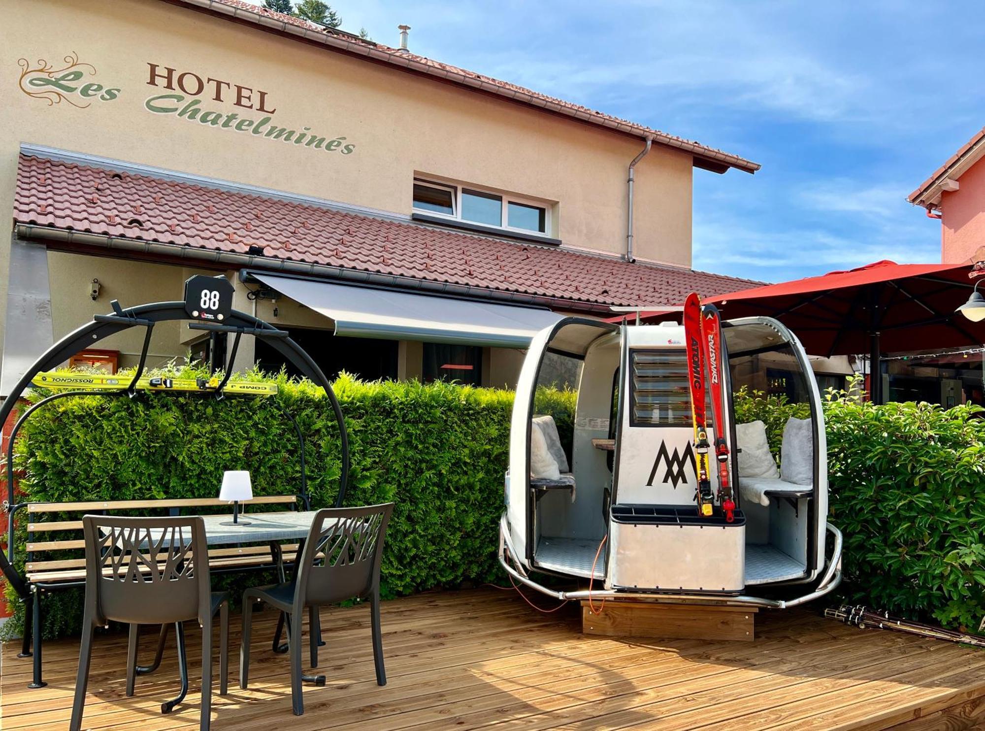 Logis Hotel, Chalets Et Restaurant Les Chatelmines La Bresse Kültér fotó